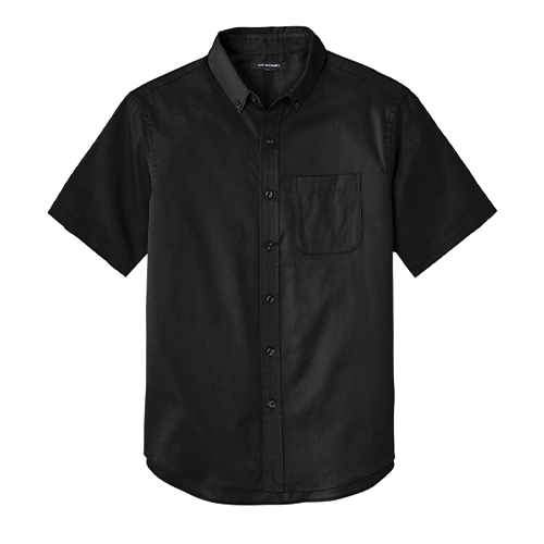 Port Authority® Short Sleeve SuperPro React™Twill Shirt | jmrwear.com